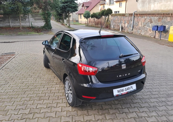 Seat Ibiza cena 36900 przebieg: 144074, rok produkcji 2016 z Sławno małe 172